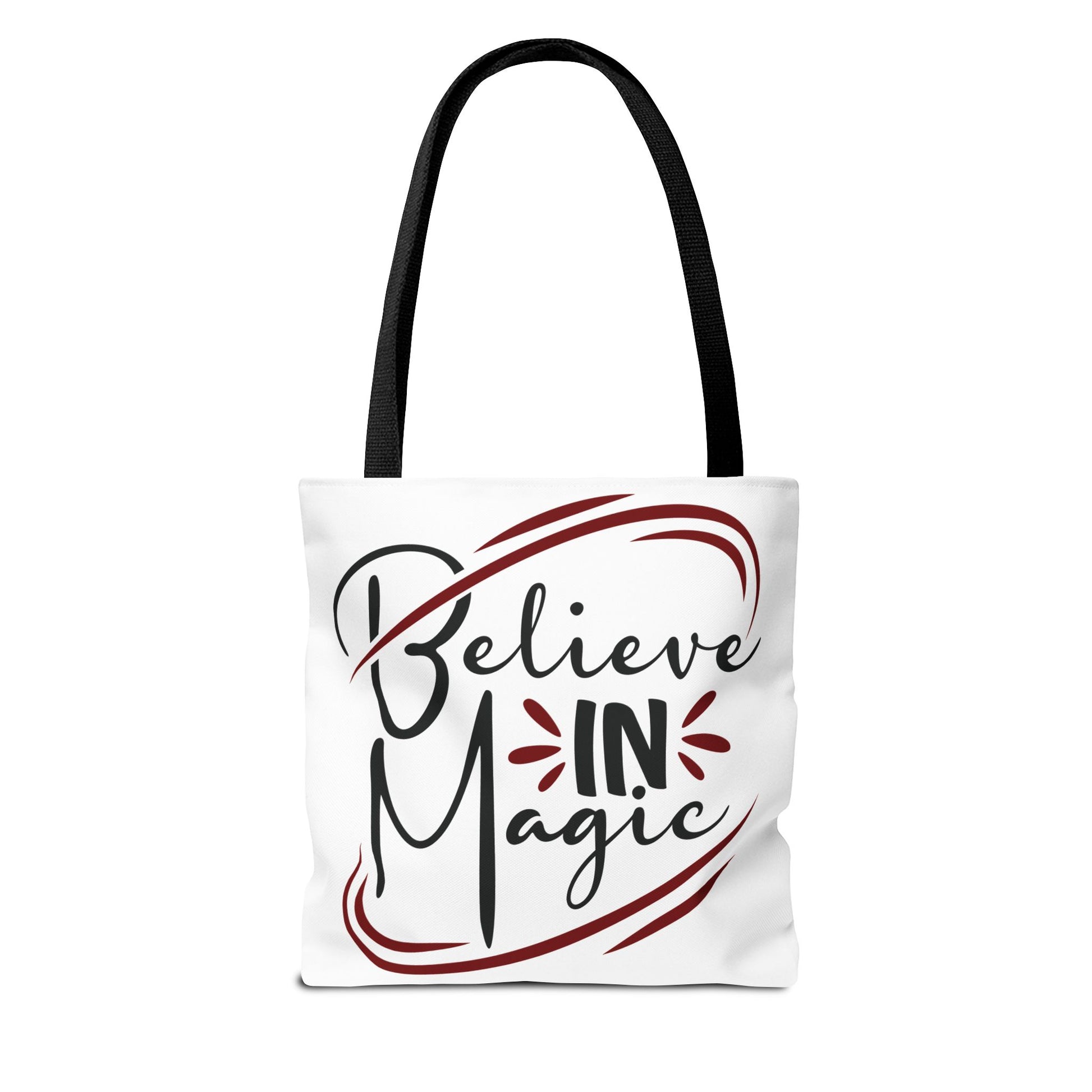 Believe in Magic Tote Bag | Inspirational Tote, Gift for Dreamers, Everyday Carry, Eco-Friendly Bag, Magic Lovers - Divine Mystic Moons