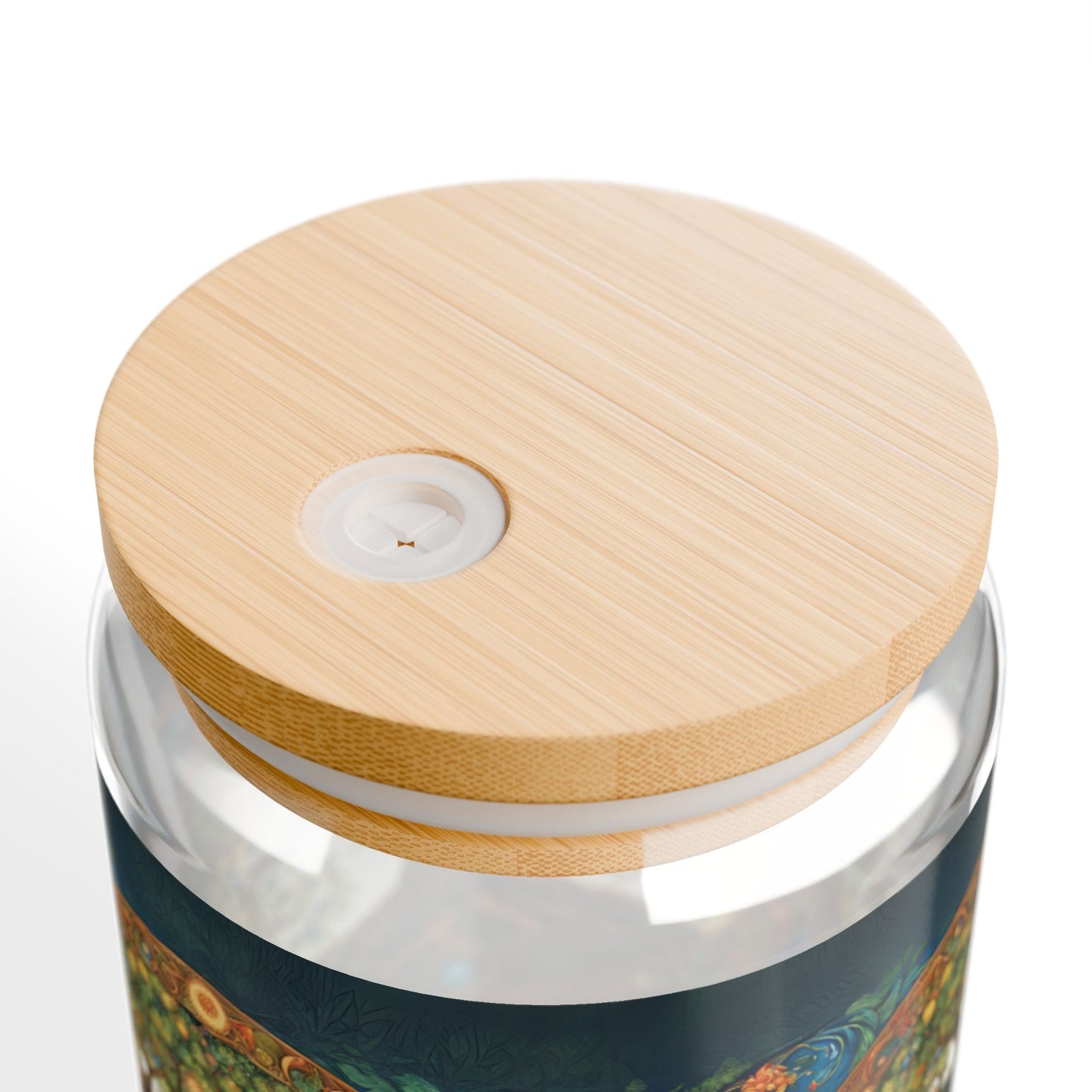 Tree of Life Sipper Glass, 16oz - Whiskey Tumbler, Nature Lover Gift, Eco-Friendly Wine Cup, Spiritual Drinking Vessel, Boho Home - Divine Mystic Moons