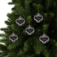 Black Beating Heart Gothic Valentine Ornament Red Roses Black Vines Anti Valentines(1pc, 3pcs, 5pcs, 10pcs) - Divine Mystic Moons