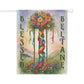 Beltane Blessings Garden Banner, Spring Decor, Flower Flag, Outdoor Decoration, Witchy Home, Beltane Celebration