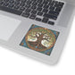 Tree of Life Kiss-Cut Stickers, Pagan Wiccan Sticker, Nature Inspired Decor, Laptop Decal, Spiritual Gift - Divine Mystic Moons
