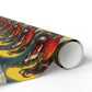 Krampus & Santa Winter Folklore Wrapping Paper
