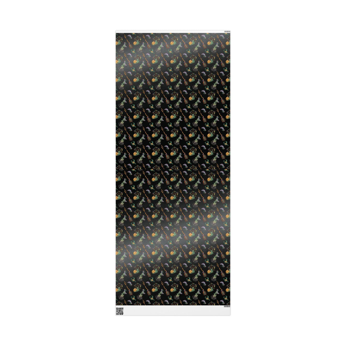Midnight Witch Hat & Cauldron Wrapping Paper