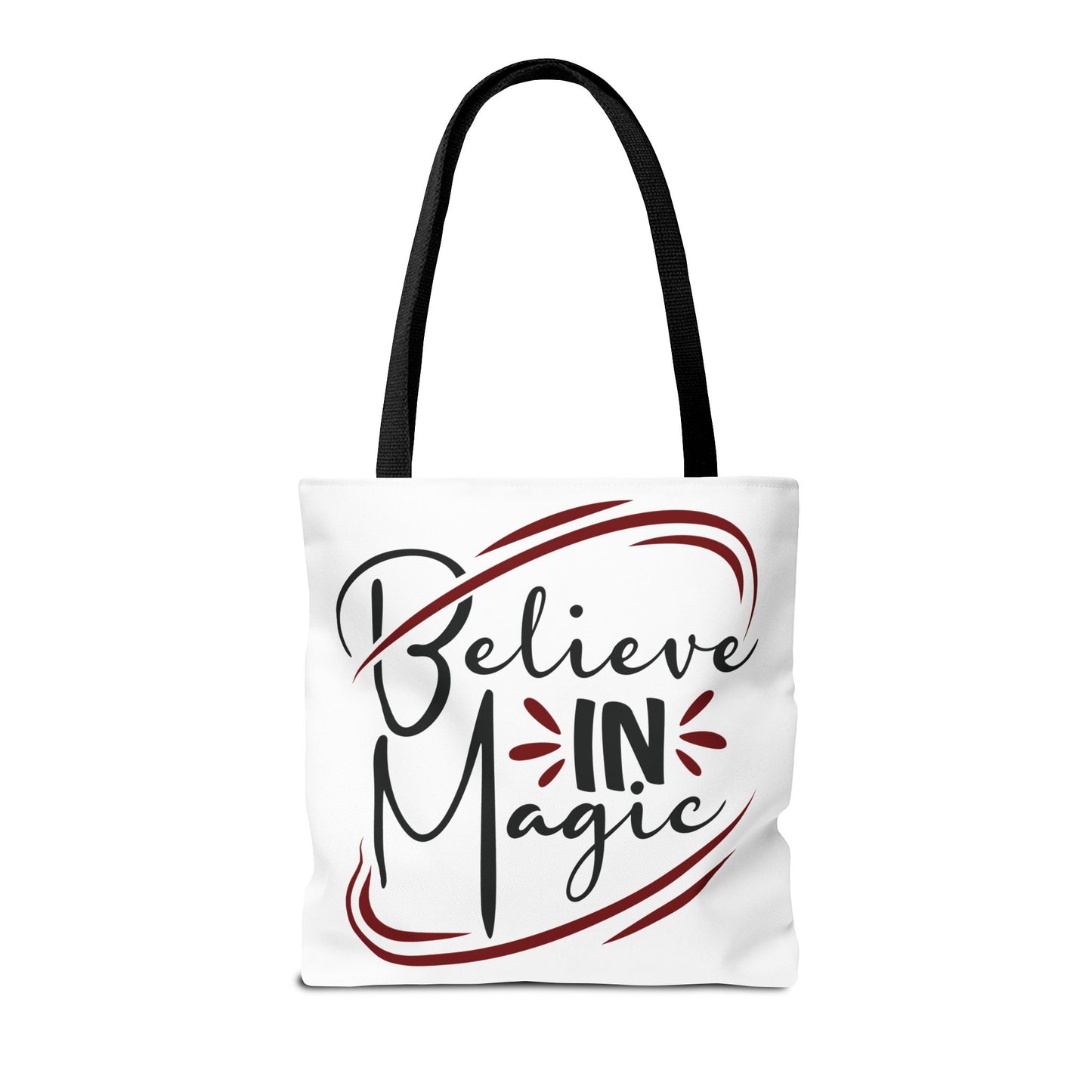 Believe in Magic Tote Bag | Inspirational Tote, Gift for Dreamers, Everyday Carry, Eco-Friendly Bag, Magic Lovers - Divine Mystic Moons