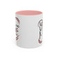 Believe in Magic Mug – Mystical Quote Coffee Cup, Witchy Gift for Her, Pink, Red, or Black Two-Tone Mug, Pagan Kitchen Decor