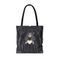 Mystical Heart Tote Bag - Gothic Fashion, Witchy Style, Witchy Gift, Perfect for Halloween, Everyday Use, Stylish Accessory - Divine Mystic Moons