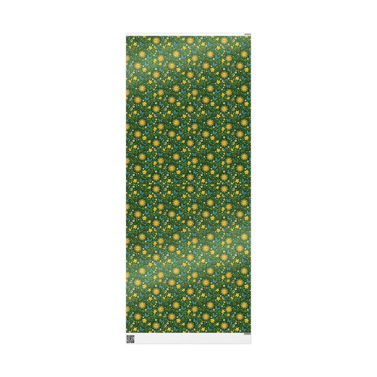 Ostara Golden Sun & Spring Meadow Wrapping Paper