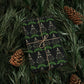 Botanical Yule Tree Wrapping Paper