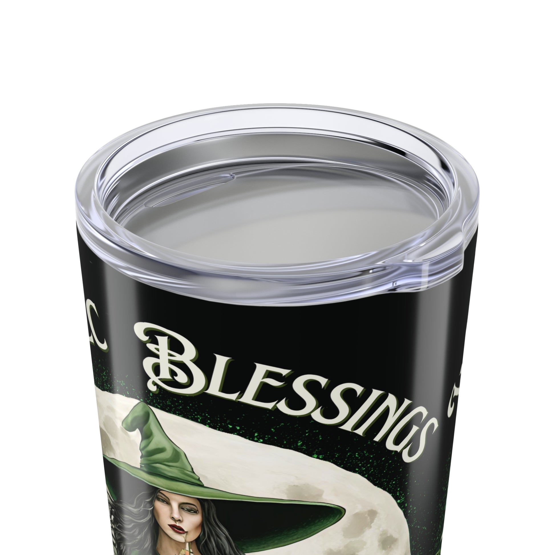 mbolc Blessings Tumbler – 20oz of Sacred Renewal Nature Lover Mug, Pagan Drinkware, Wiccan Decor - Divine Mystic Moons