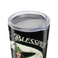 mbolc Blessings Tumbler – 20oz of Sacred Renewal Nature Lover Mug, Pagan Drinkware, Wiccan Decor - Divine Mystic Moons