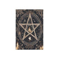 Winter Flame Pentagram Garden Flag