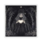 Mystical Heart Square Stickers, Witchy Decor, Dark Fantasy, Laptop Stickers, Gothic Aesthetic, Gift for Witch Lovers - Divine Mystic Moons
