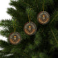 Sun Mystical Ceramic Ornaments, Boho Home Decor, Seasonal Decorations, Tree Ornaments, Gift for Her, Unique Holiday Decor - Divine Mystic Moons