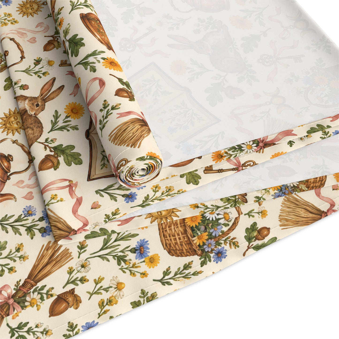 Cottage Witch Garden Table Runner