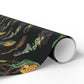 Midnight Witch Hat & Cauldron Wrapping Paper