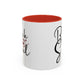Black Like My Soul Mug – Gothic Coffee Cup, Funny Dark Humor Gift, Pink, Red, or Black Two-Tone Ceramic Mug, Alt Aesthetic Drinkware - Divine Mystic Moons