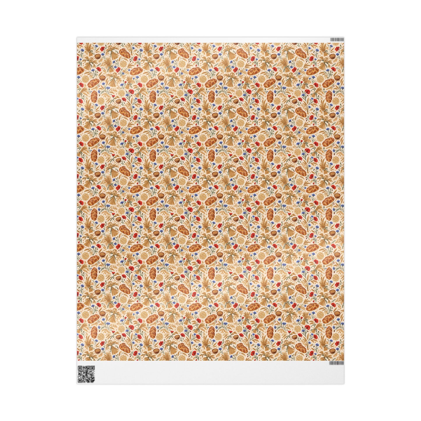 Lammas Golden Grain & Corn Dolly Wrapping Paper