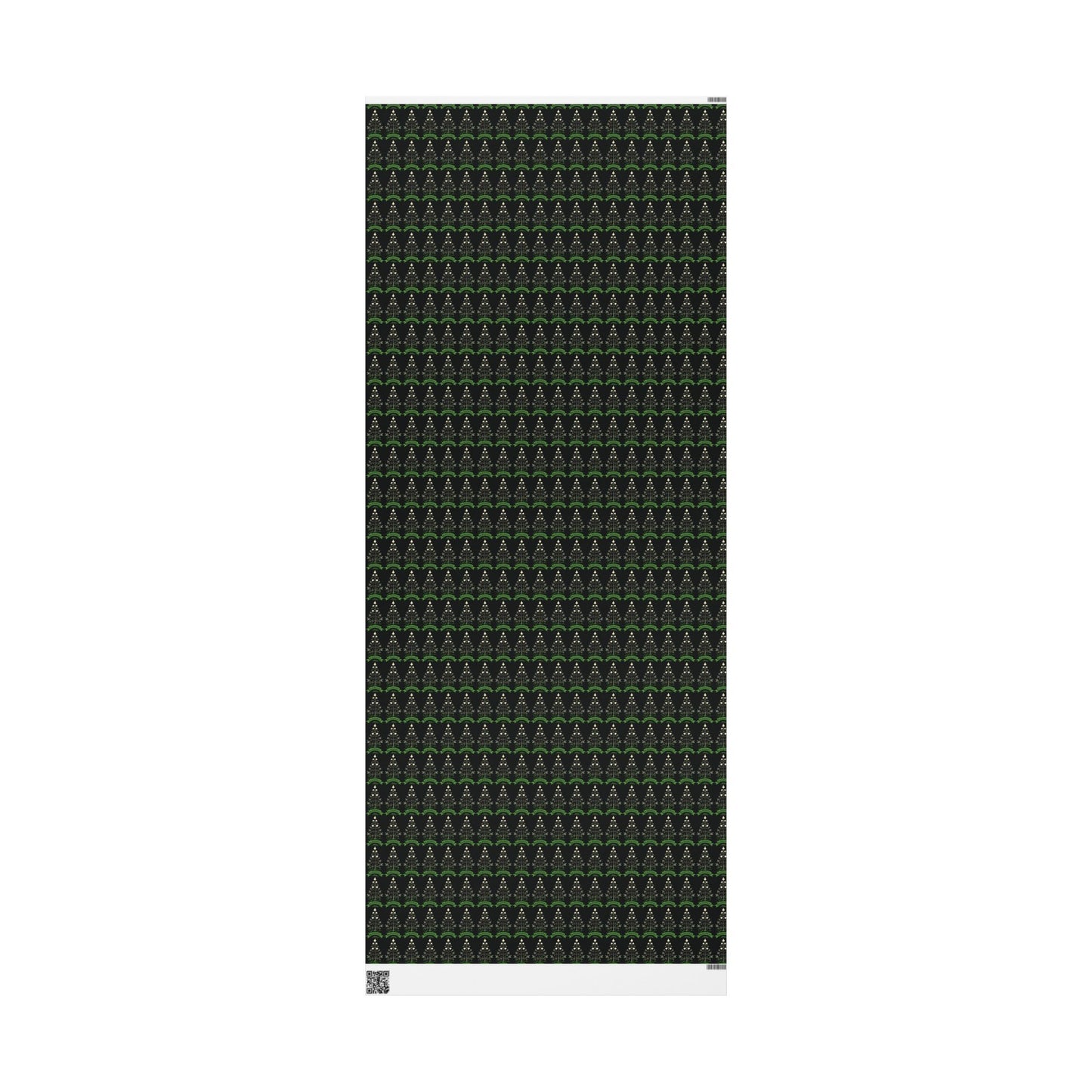 Botanical Yule Tree Wrapping Paper
