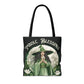 Imbolc Blessings Tote Bag, Wiccan Gift, Witchy Style Bag, Green Witch Shopping Tote, Wheel of the Year, Blessed Be - Divine Mystic Moons