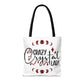 Crazy Crystal Lady Tote Bag - Perfect for Gift, Witchcraft, Crystals, Shopping, Eco-Friendly, Astrology Lover - Divine Mystic Moons