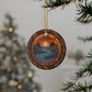 Celtic Sunset & Winding River Ornament
