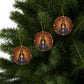 Meditation Spirit Ceramic Ornaments, Holiday Decor, Spiritual Gift, Zen Ornament, Home Decor, Reiki - Divine Mystic Moons