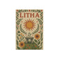 Litha Summer Solstice Banner Sun and Sunflowers Pagan Altar Decor, Sabbat Wall Hanging, Wheel of the Year Wiccan Celebration Art - Divine Mystic Moons