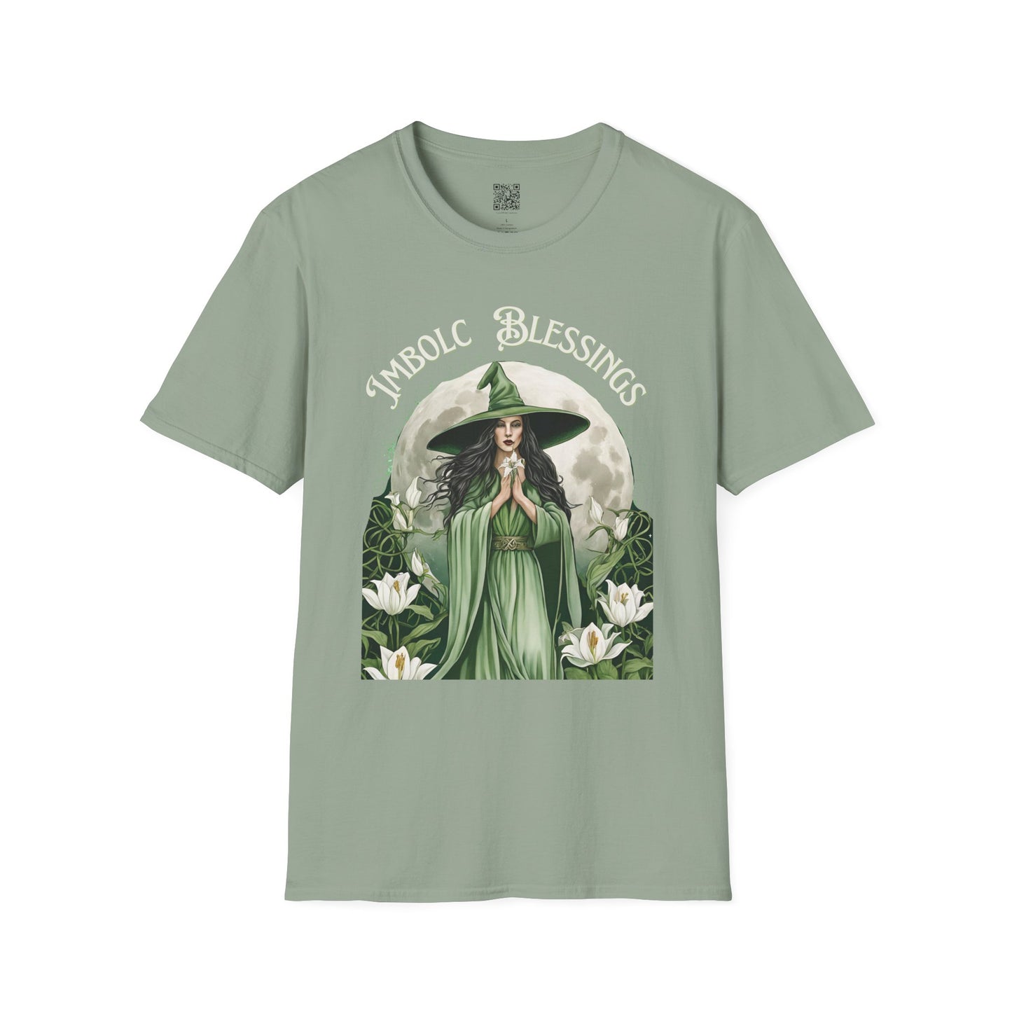 Imbolc Blessings T-Shirt, Witchy Apparel, Pagan Gift, Unisex Graphic Tee, Spiritual Wear, Wheel of the Year, Blessed Be - Divine Mystic Moons