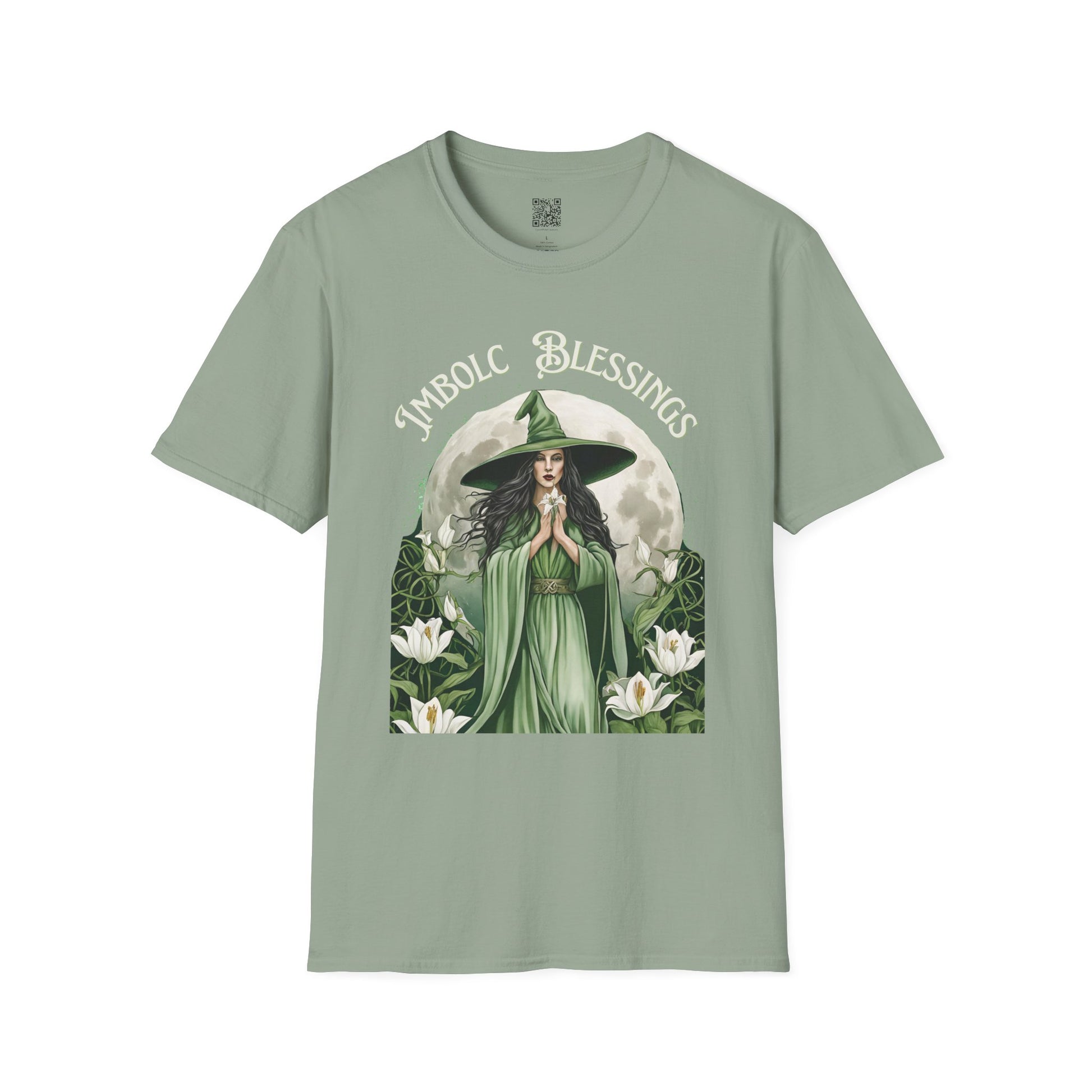 Imbolc Blessings T-Shirt, Witchy Apparel, Pagan Gift, Unisex Graphic Tee, Spiritual Wear, Wheel of the Year, Blessed Be - Divine Mystic Moons