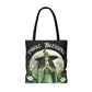 Imbolc Blessings Tote Bag, Wiccan Gift, Witchy Style Bag, Green Witch Shopping Tote, Wheel of the Year, Blessed Be - Divine Mystic Moons