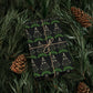 Botanical Yule Tree Wrapping Paper