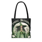 Imbolc Blessings Tote Bag, Wiccan Gift, Witchy Style Bag, Green Witch Shopping Tote, Wheel of the Year, Blessed Be - Divine Mystic Moons