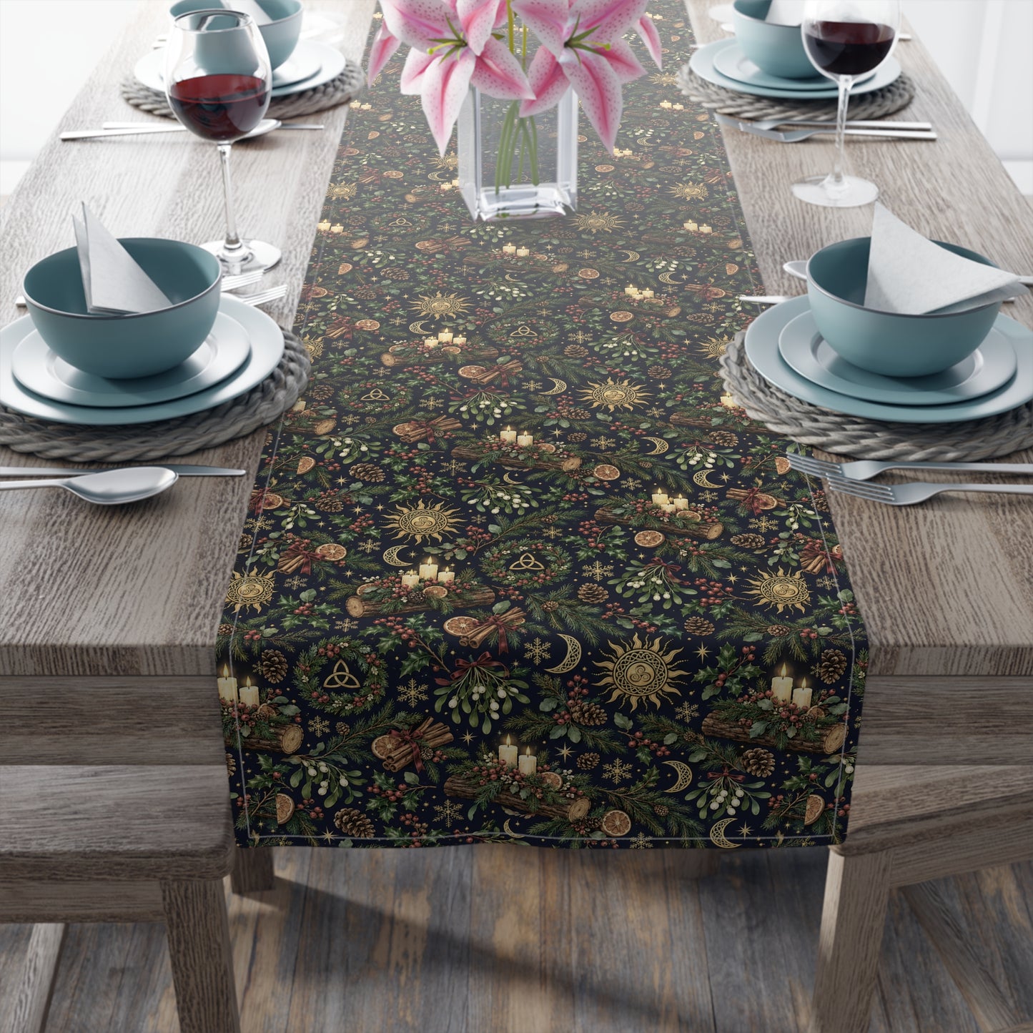Yule Hearth Table Runner