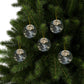Moonlit River Ceramic Ornaments,  2-sided Moon Ornament Water Lily Hanging Decoration Pagan Holiday Tree Ornament Celestial Home Decor" - Divine Mystic Moons