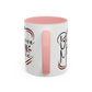 Believe in Magic Mug – Mystical Quote Coffee Cup, Witchy Gift for Her, Pink, Red, or Black Two-Tone Mug, Pagan Kitchen Decor