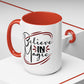 Believe in Magic Coffee Mug, Motivational Mug, Inspirational Gift, Unique Drinking Mug, Coffee Lover's Gift - Divine Mystic Moons