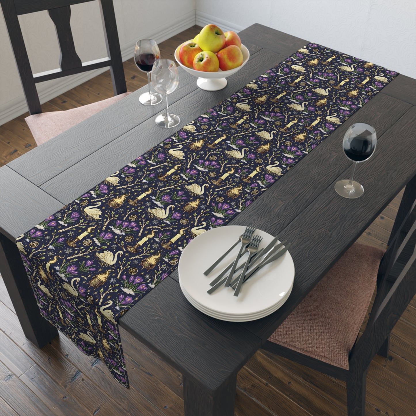 Brigids Swan Table Runner