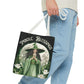 Imbolc Blessings Tote Bag, Wiccan Gift, Witchy Style Bag, Green Witch Shopping Tote, Wheel of the Year, Blessed Be - Divine Mystic Moons
