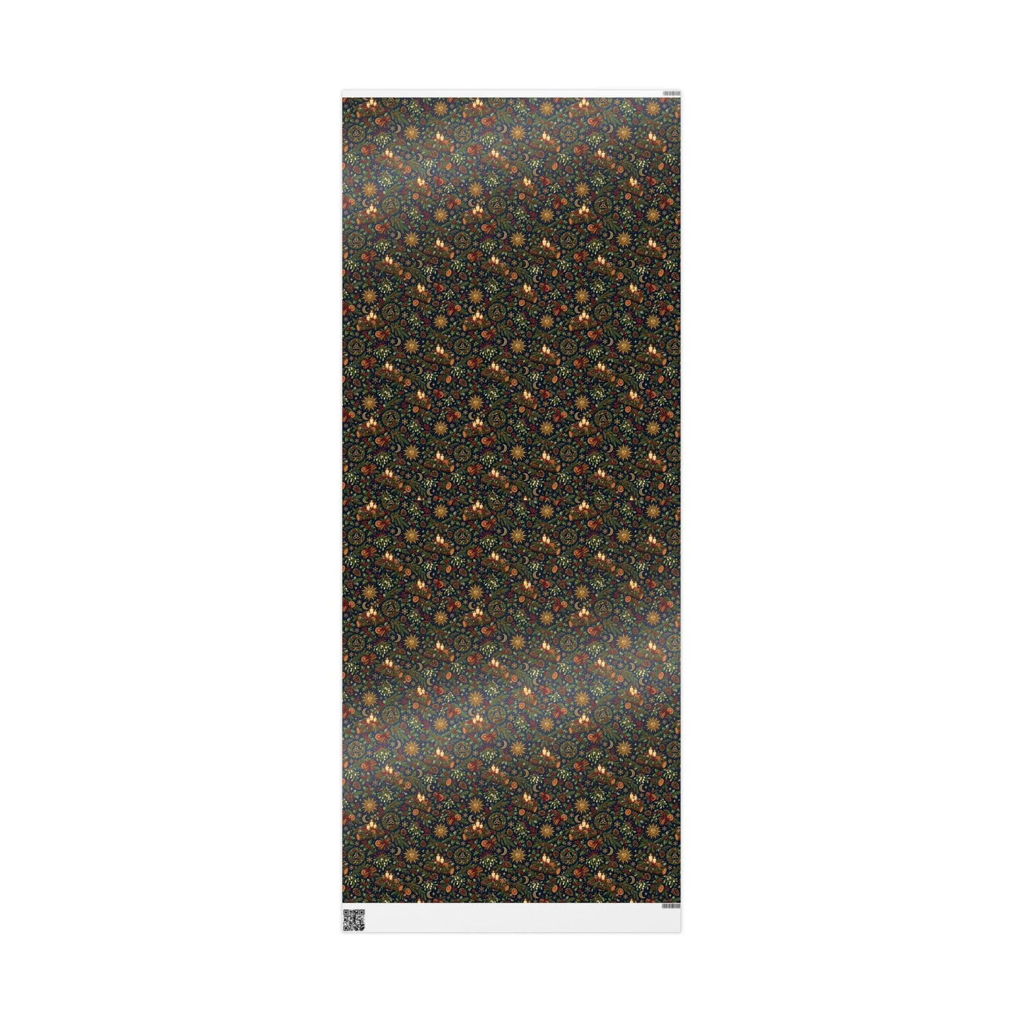 Celtic Yule Log & Solstice Sun Wrapping Paper