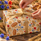 Lammas Golden Grain & Corn Dolly Wrapping Paper