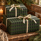 Botanical Yule Tree Wrapping Paper
