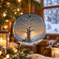 Winter Tree of Life & Stag Yule Ornament