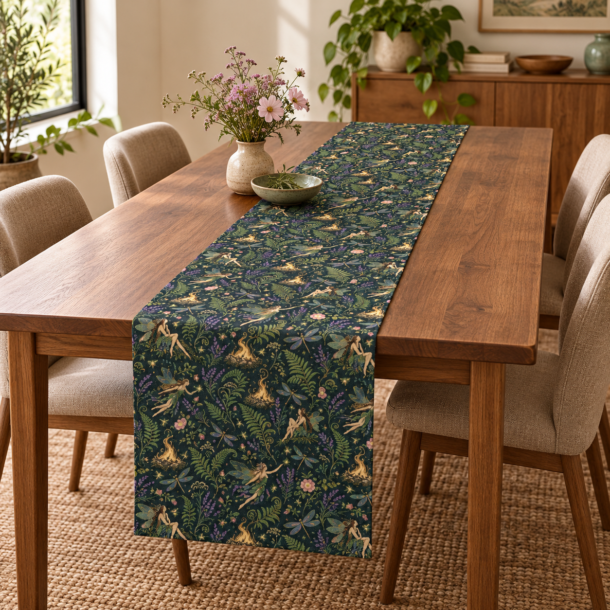 Enchanted Fairy Table Runner