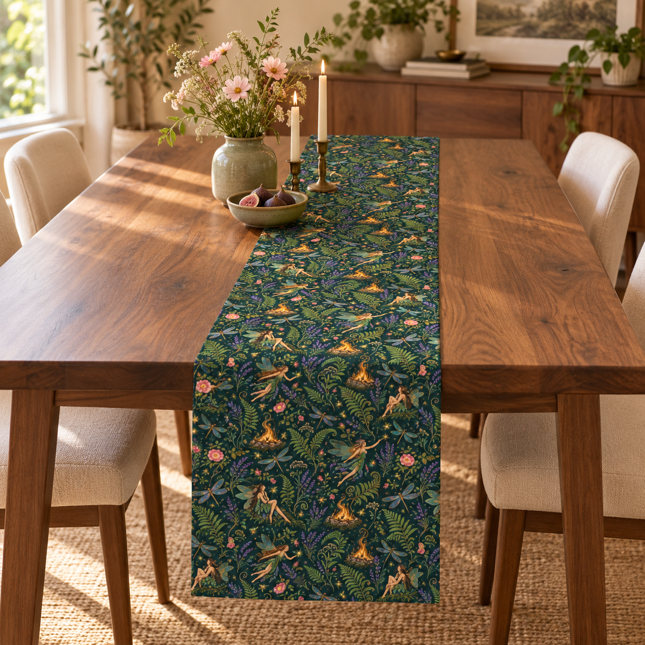 Enchanted Fairy Table Runner