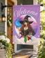 Rainbow Magic Witch Welcome Garden Flag