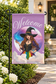 Rainbow Magic Witch Welcome Garden Flag