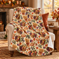 Mabon Harvest Basket Velveteen Plush Throw | Lightweight Autumn Equinox Blanket - Divine Mystic Moons