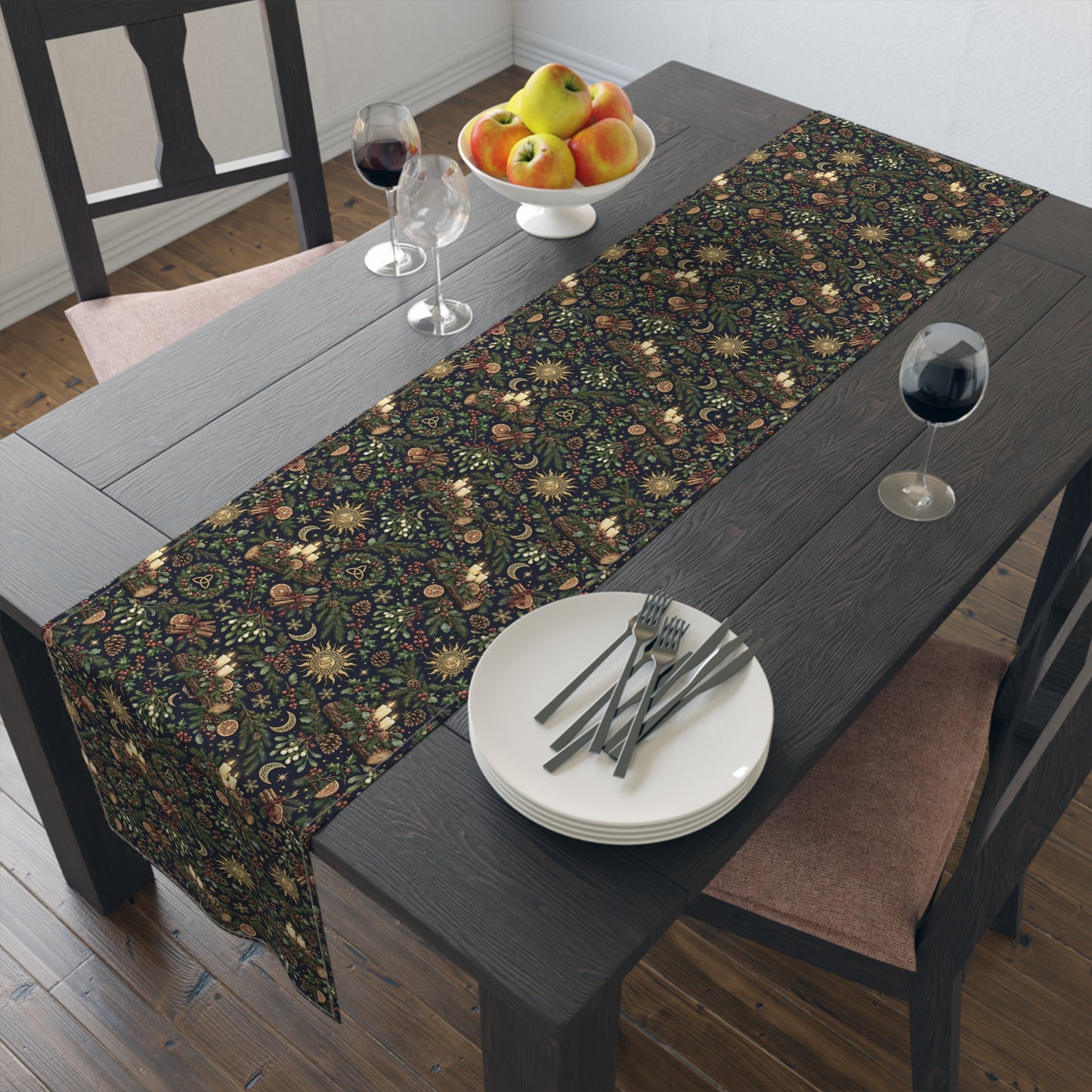 Yule Hearth Table Runner