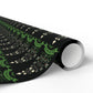 Botanical Yule Tree Wrapping Paper