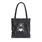 Mystical Heart Tote Bag - Gothic Fashion, Witchy Style, Witchy Gift, Perfect for Halloween, Everyday Use, Stylish Accessory - Divine Mystic Moons